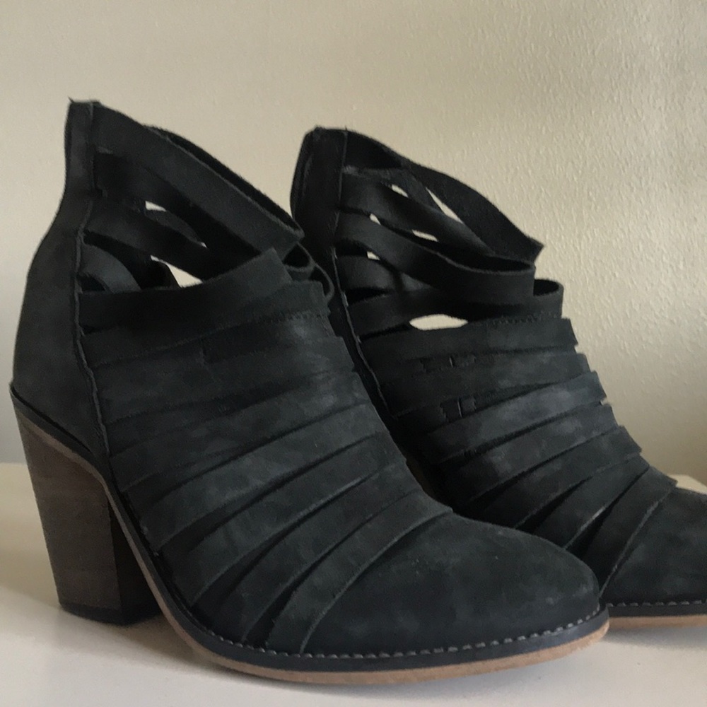 Free People Strappy Booties